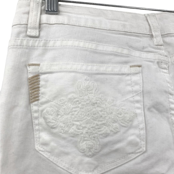 πSALEπ Paige White Benedict Canyon Premium Denim Jeans - Picture 4 of 9